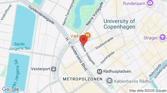 Rooms for rent i Copenhagen S - kort over placeringen