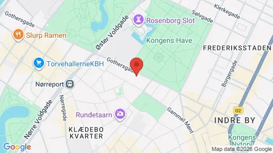 Apartments for rent i Copenhagen K - kort over placeringen
