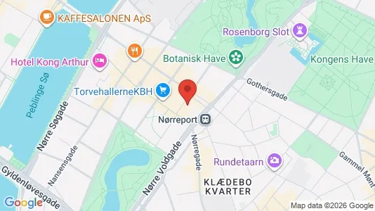 Apartments for rent i Copenhagen K - kort over placeringen