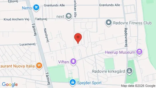 Apartments for rent i Rødovre - kort over placeringen