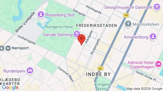Apartments for rent i Copenhagen K - kort over placeringen