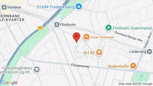 Apartments for rent i Frederiksberg - kort over placeringen