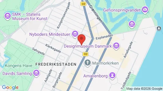 Apartments for rent i Copenhagen K - kort over placeringen
