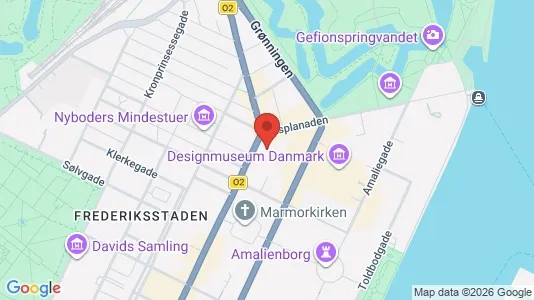 Apartments for rent i Copenhagen K - kort over placeringen