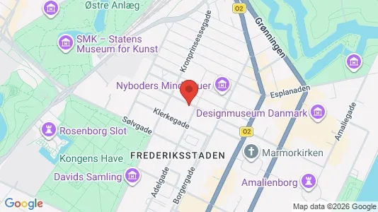 Rooms for rent i Copenhagen S - kort over placeringen