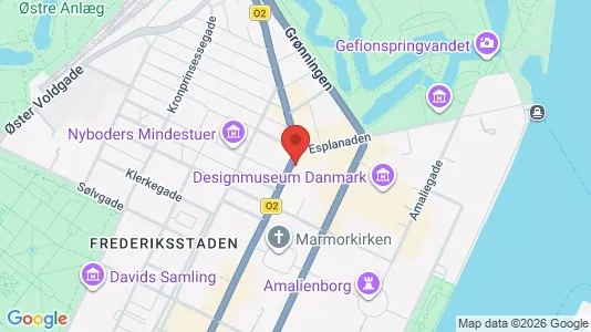 Apartments for rent i Copenhagen K - kort over placeringen
