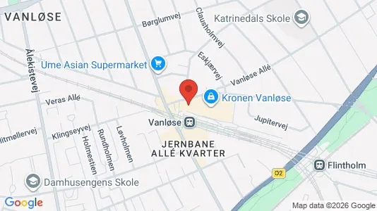 Apartments for rent i Vanløse - kort over placeringen