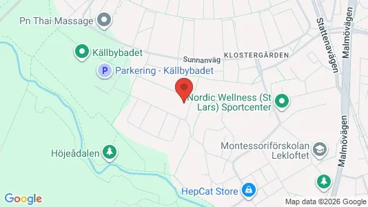 Apartments for rent i Lund - kort over placeringen