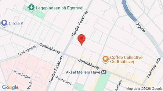 Apartments for rent i Frederiksberg - kort over placeringen