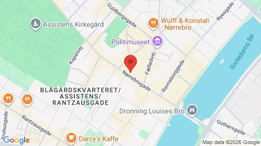Rooms for rent i Copenhagen S - kort over placeringen