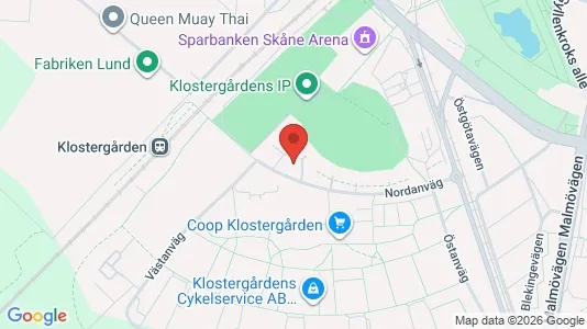 Apartments for rent i Lund - kort over placeringen