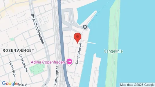 Apartments for rent i Østerbro - kort over placeringen