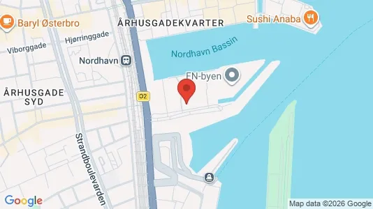 Apartments for rent i Østerbro - kort over placeringen