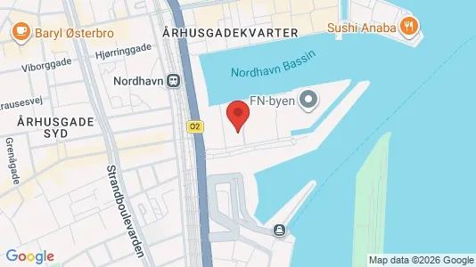 Apartments for rent i Østerbro - kort over placeringen