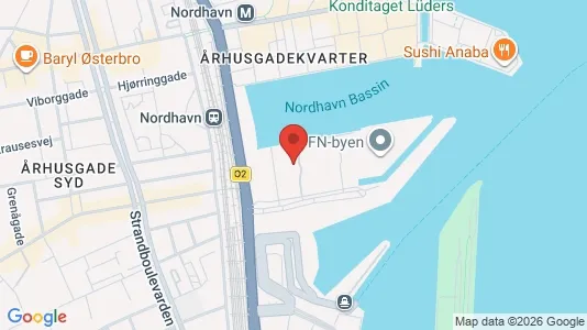 Apartments for rent i Østerbro - kort over placeringen