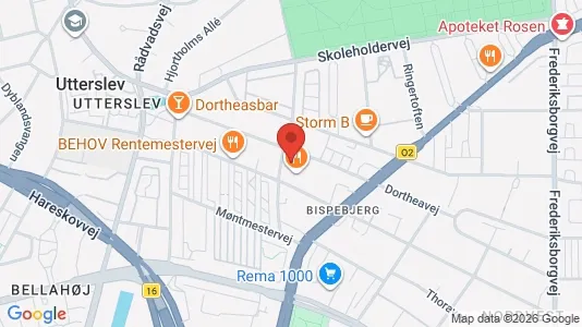 Apartments for rent i Copenhagen NV - kort over placeringen