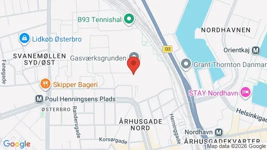 Apartments for rent i Østerbro - kort over placeringen