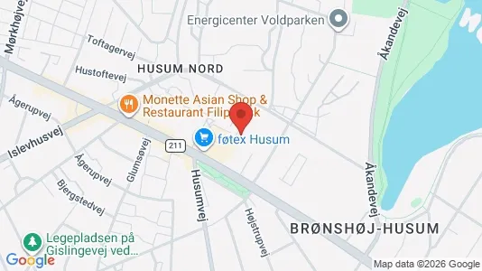 Apartments for rent i Brønshøj - kort over placeringen