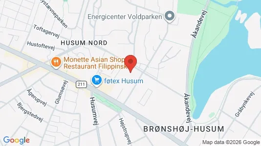 Apartments for rent i Brønshøj - kort over placeringen