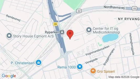 Apartments for rent i Østerbro - kort over placeringen