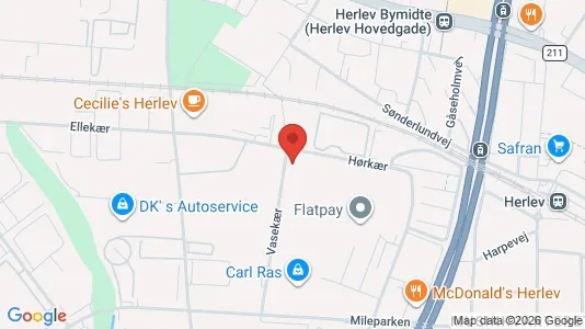 Apartments for rent i Herlev - kort over placeringen