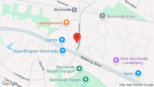 Apartments for rent i Skovlunde - kort over placeringen