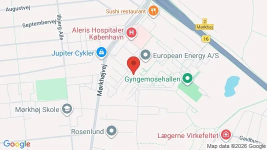 Apartments for rent i Søborg - kort over placeringen