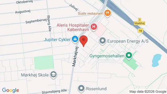 Apartments for rent i Søborg - kort over placeringen