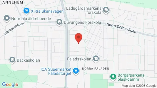 Apartments for rent i Lund - kort over placeringen