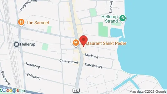 Apartments for rent i Hellerup - kort over placeringen