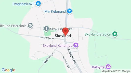Apartments for rent i Ansager - kort over placeringen