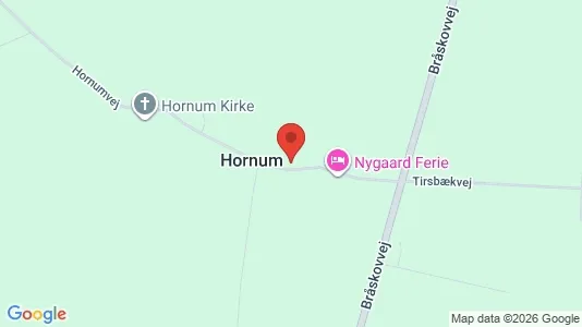 Apartments for rent i Hornsyld - kort over placeringen