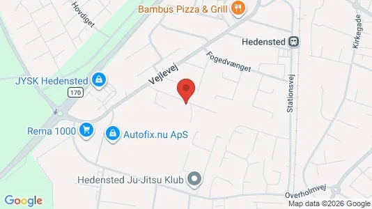Apartments for rent i Hedensted - kort over placeringen