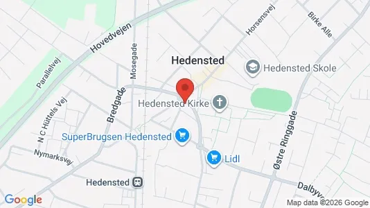 Apartments for rent i Hedensted - kort over placeringen