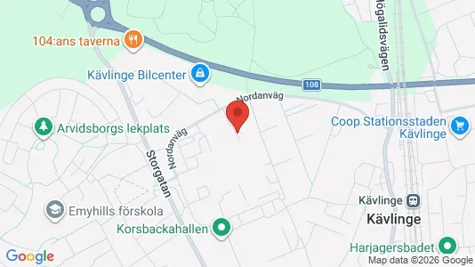 Apartments for rent i Kävlinge - kort over placeringen