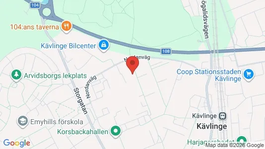 Apartments for rent i Kävlinge - kort over placeringen