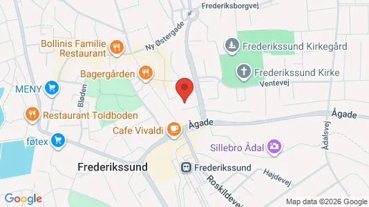 Apartments for rent i Frederikssund - kort over placeringen
