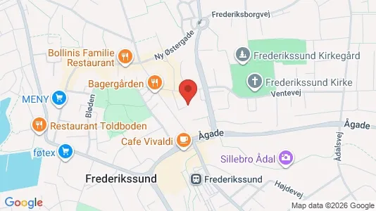 Apartments for rent i Frederikssund - kort over placeringen