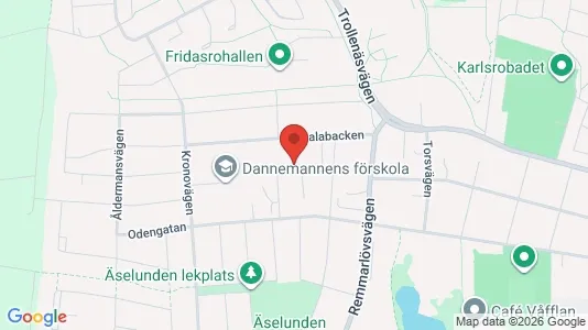 Apartments for rent i Eslöv - kort over placeringen