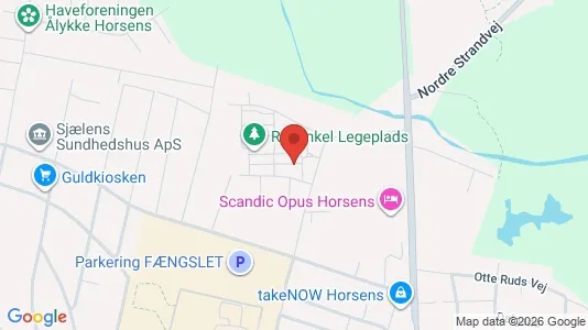 Apartments for rent i Horsens - kort over placeringen
