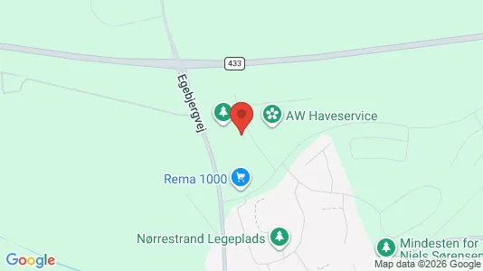 Apartments for rent i Horsens - kort over placeringen