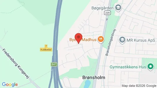 Apartments for rent i Kokkedal - kort over placeringen