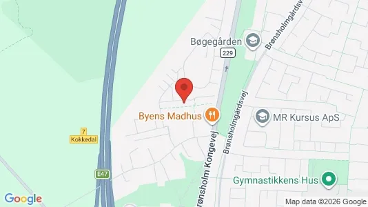Apartments for rent i Kokkedal - kort over placeringen