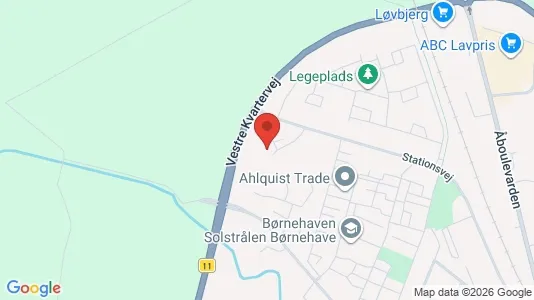 Apartments for rent i Tarm - kort over placeringen