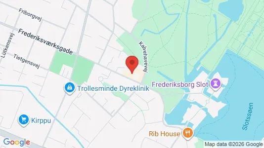 Apartments for rent i Hillerød - kort over placeringen