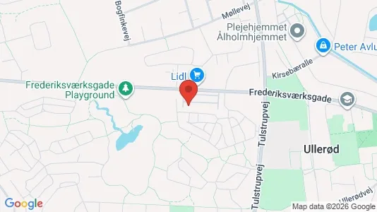 Apartments for rent i Hillerød - kort over placeringen