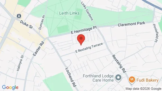 Apartments for rent i Edinburgh - Midlothian - kort over placeringen