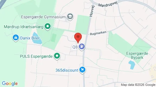 Apartments for rent i Espergærde - kort over placeringen