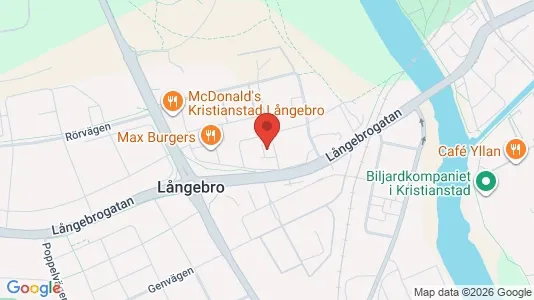 Rooms for rent i Kristianstad - kort over placeringen