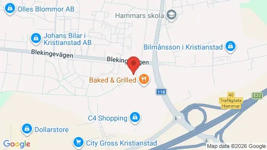 Apartments for rent i Kristianstad - kort over placeringen